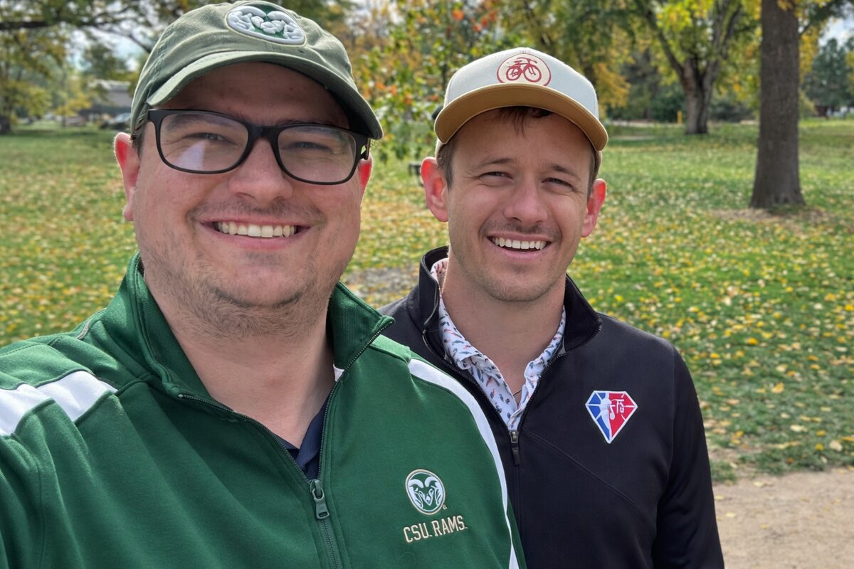 Steve and Ryan, co-founders of Event Golf Rentals, Fort Collins CO